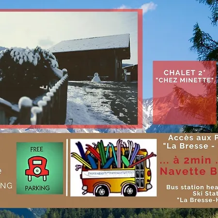 Le De Minette 2 étoiles Chalet
